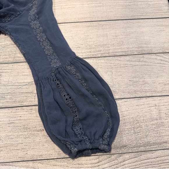 Free People Kiss Kiss Tunic size S blue - Picture 5 of 9